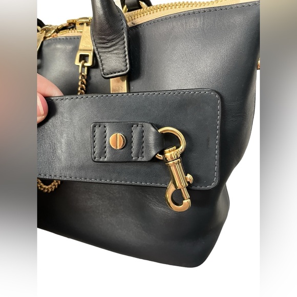 Chloé Baylee Leather Handbag - Picture 12 of 16